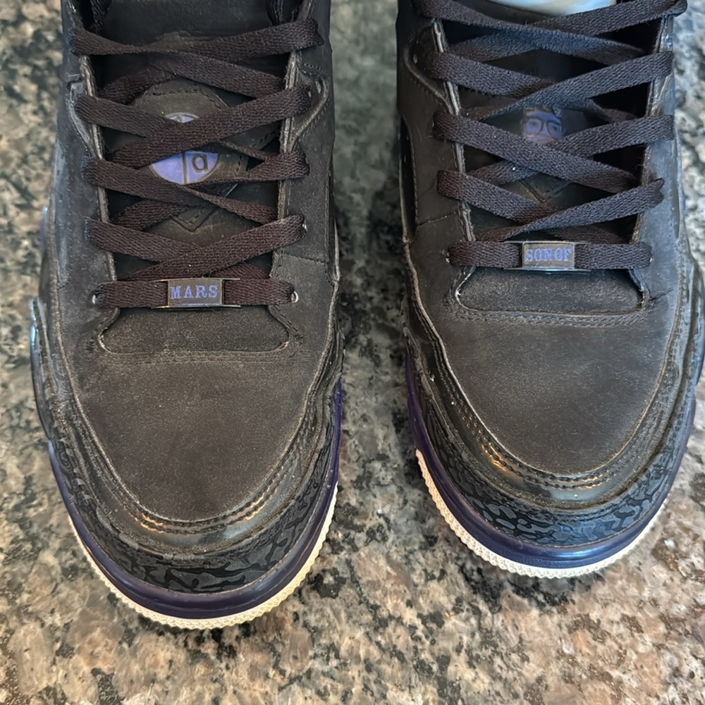 Air Jordan son of mars grape ice Black and Purple Sneakers vintage 11 - Picture 10 of 13